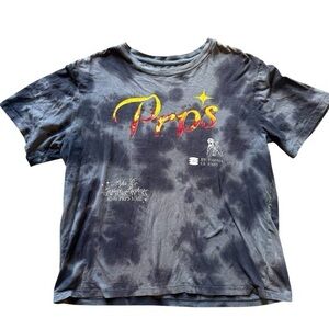 PRPS grphic Tie-Dye T-Shirt - Black